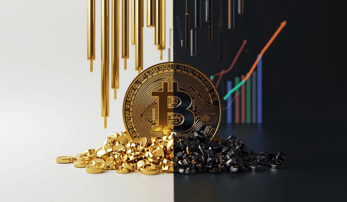 Bitcoin zlato, BTC zlato korelacija, Bitcoin cena 71.000, zlato pad 2026, Wise Crypto analiza, Bitcoin akumulacija kitova, Bitcoin oporavak